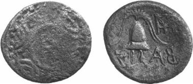 Bronze coin of the Macedonian kingdom, Ruler: Antigonos Gonatas