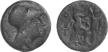 Bronze coin of the Macedonian kingdom, Ruler: Antigonos Gonatas