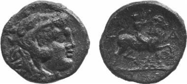 Χάλκινο νόμισμα Μακεδονικού βασιλείου, Βασιλιάς: Αντίγονος Γονατάς