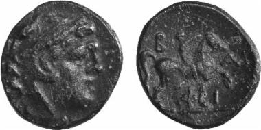 Χάλκινο νόμισμα Μακεδονικού βασιλείου, Βασιλιάς: Φίλιππος Ε'