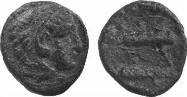 Χάλκινο νόμισμα Μακεδονικού βασιλείου, Βασιλιάς: Αλέξανδρος Γ'