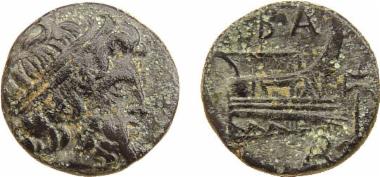 Χάλκινο νόμισμα Μακεδονικού βασιλείου, Βασιλιάς: Δημήτριος Πολιορκητής