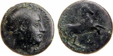 Χάλκινο νόμισμα Μακεδονικού βασιλείου, Βασιλιάς: Αλέξανδρος Β'