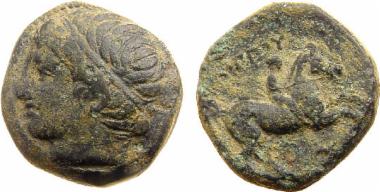 Χάλκινο νόμισμα Μακεδονικού βασιλείου, Βασιλιάς: Φίλιππος Β'