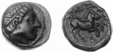 Χάλκινο νόμισμα Μακεδονικού βασιλείου, Βασιλιάς: Αλέξανδρος Γ'