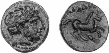 Χάλκινο νόμισμα Μακεδονικού βασιλείου, Βασιλιάς: Αλέξανδρος Γ'