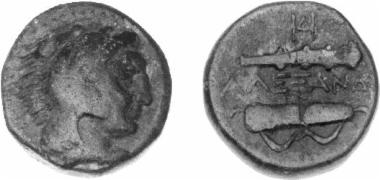 Χάλκινο νόμισμα Μακεδονικού βασιλείου, Βασιλιάς: Αλέξανδρος Γ'