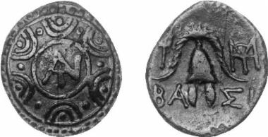 Bronze coin of the Macedonian kingdom, Ruler: Antigonos Gonatas