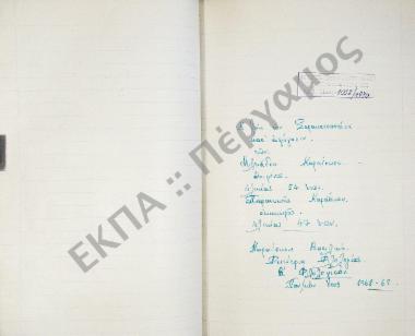 Συλλογή λαογραφικού υλικού εξ Αμφικλείας, του νομού Φθιώτιδος.