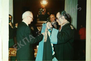 Τελετή αναγόρευσης Robert Browning