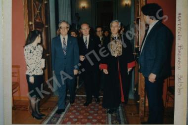 Αναγόρευση του Προέδρου της Κύπρου κ. Βασιλείου σε επίτιμο διδάκτορα