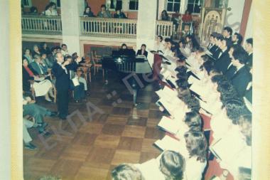 Τελετή της 28ης Μαρτίου 1985. Ακαδημαϊκή Χορωδία Βάρνας