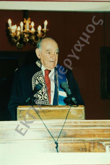 Αναγόρευση κ. Αγγέλου Βλάχου