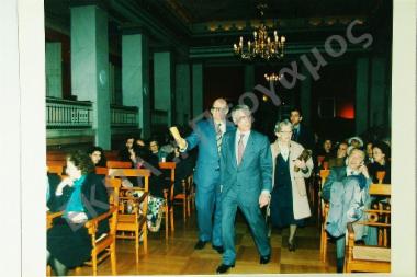 Αναγόρευση κ. Casteen