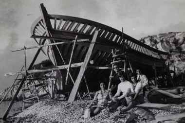 Karnagio: the old ship repair area