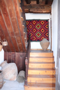 Traditional Thassian house - The entrance of Kalogeriko