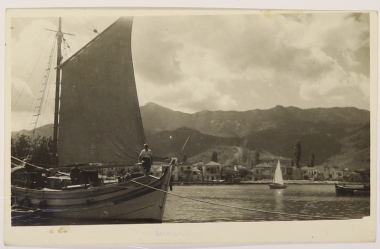 Fishermen in their boats, Limanaki – Limena – Thassos
