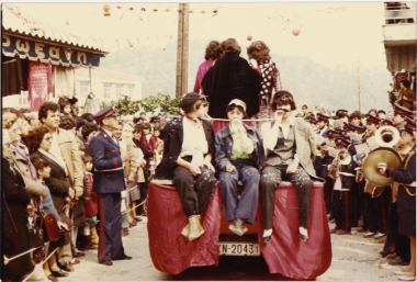 Carnival parade, Clean Monday, 1980