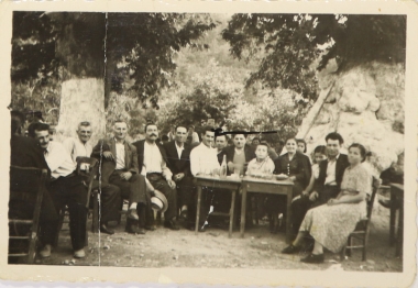 Folk festival in Kazaviti, 1954