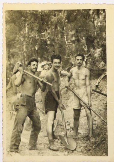 Into the making of the 'Forestroad', 1954, personal file of G. Samiotis