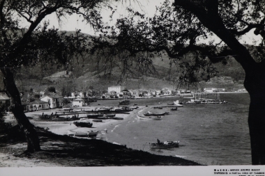Partial photographic illustration of the port - Limanaki