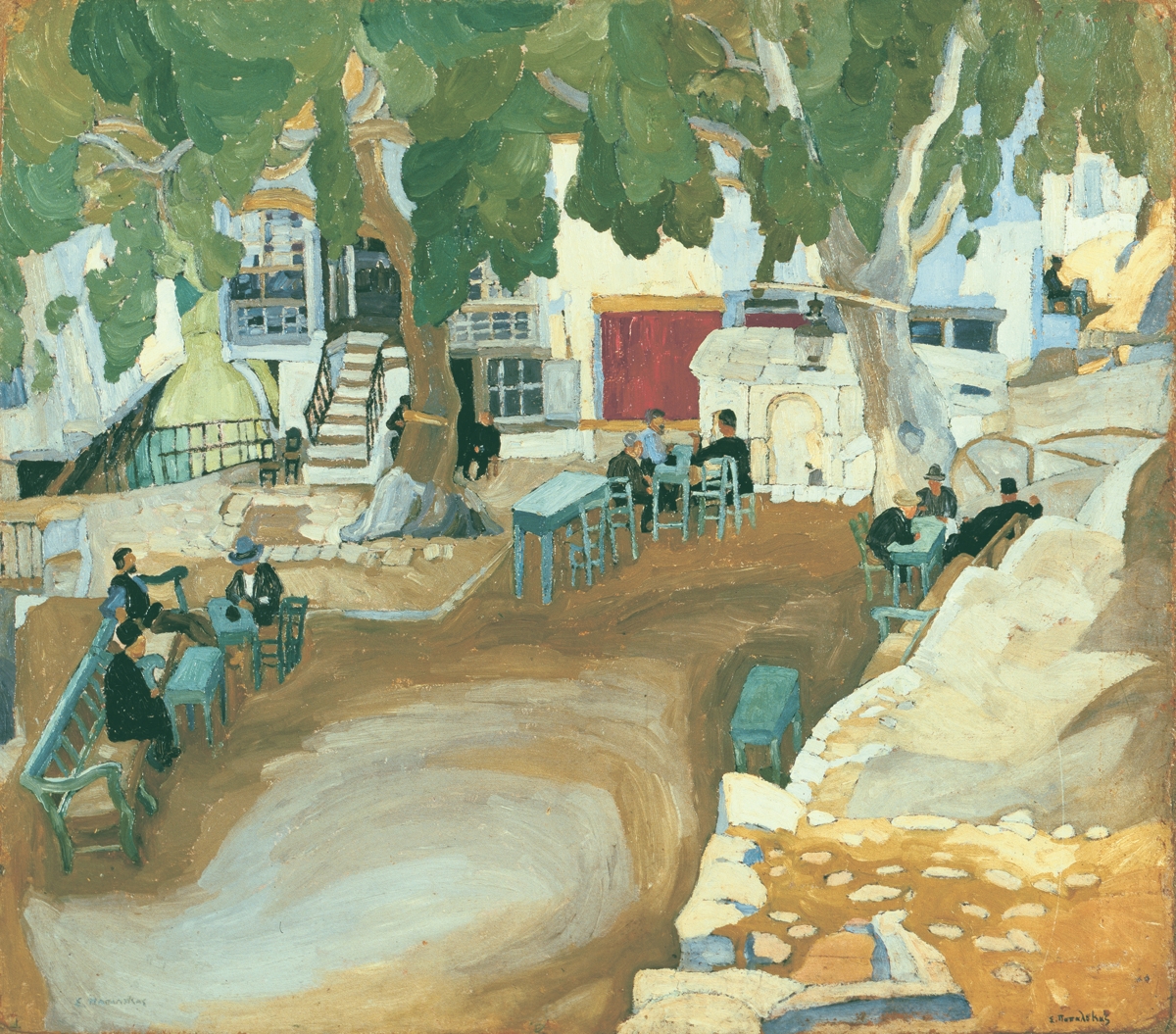 Καφενείο στη Μυτιλήνη