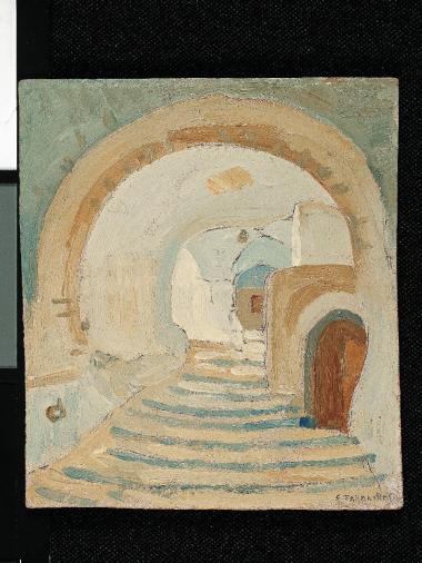 Passage at Simonopetra Monastery
