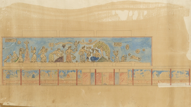 Draft from the Heraklion Archaeological Museum in Crete (7/13)