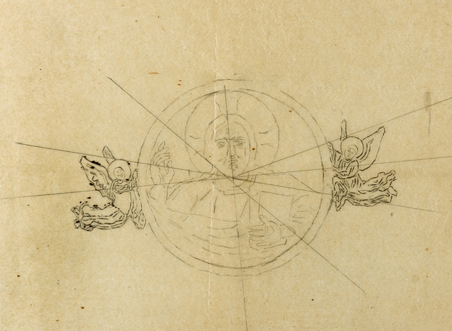 Μακέτα για το παρεκκλήσι της Σχολής Νομικού, Πατήσια  (3/24)