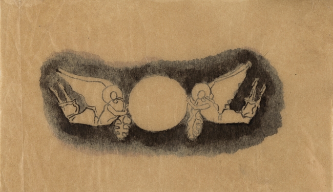 Draft for the chapel of Nomikos School, Patisia (5/24)