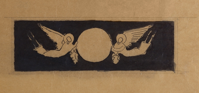 Draft for the chapel of Nomikos School, Patisia (6/24)