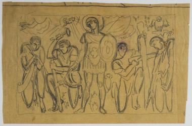 Saint Demetrius Overseeing the Workers of the People