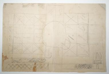Floor Plan with Arrangement of Iconographic Programme