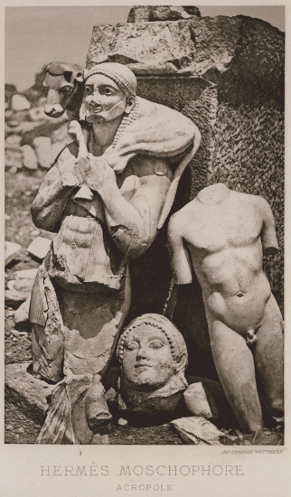 Ο «Μοσχοφόρος» (Μουσείο Ακρόπολης).
