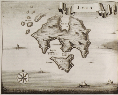 Χάρτης της Λέρου.