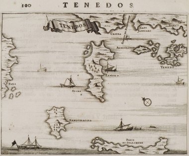 Χάρτης της Τενέδου.