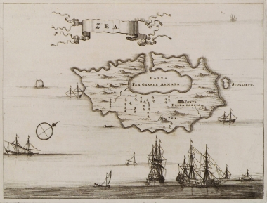 Χάρτης της Κέας.