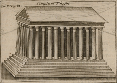 Ο Ναός του Ηφαίστου (Θησείο) στην Αρχαία Αγορά της Αθήνας.