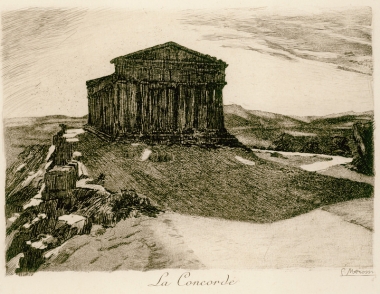 Ο Ναός της Ομόνοιας στον Ακράγαντα.