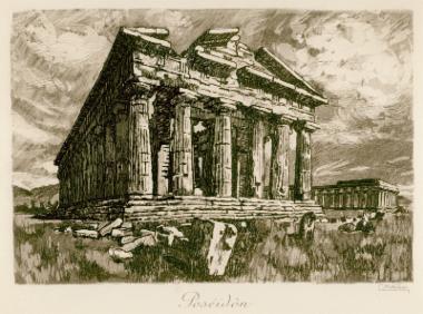 Ο Ναός του Ποσειδώνα στον Σελινούντα.