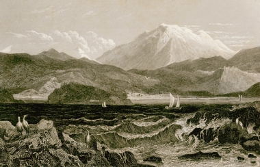 Τα Ακροκεραύνεια Όρη κοντά στην Κανίνα.