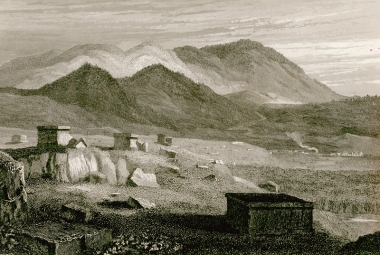 O Κιθαιρώνας και η πεδιάδα των Πλαταιών.