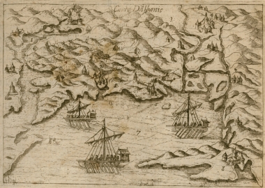 Χάρτης της Αλβανίας.