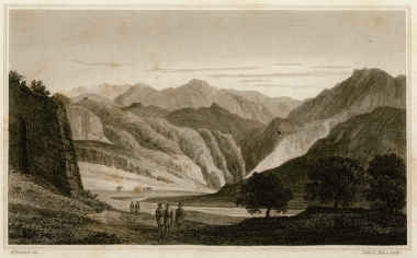 Τα βουνά του Σουλίου από το Γλυκί.