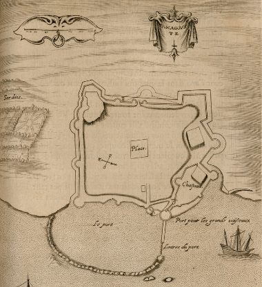 Χάρτης της Αμμοχώστου.