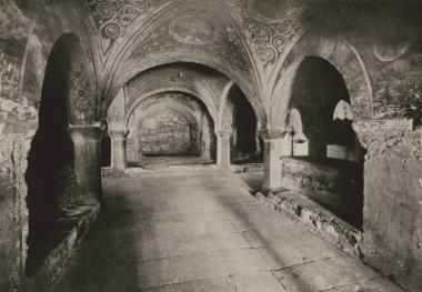 Η κρύπτη της Μονής του Οσίου Λουκά, στη Βοιωτία.