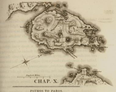 Χάρτης της Πάρου.