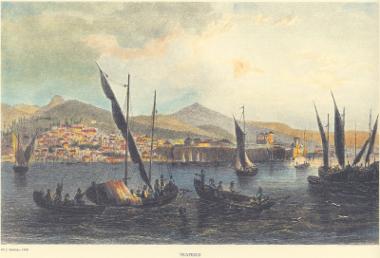 Το λιμάνι της Τραπεζούντας, στα 1840 (Εύξεινος Πόντος).
