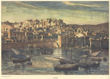 Το λιμάνι του Αλγερίου. Από την έκδοση: 