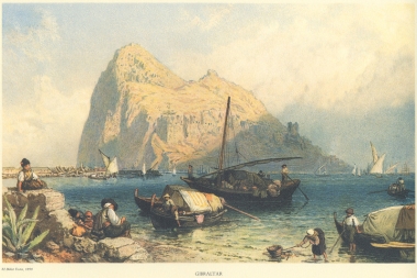 Ο βράχος του Γιβραλτάρ. Από την έκδοση: 